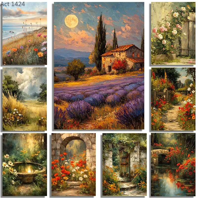 Photography Design - Poster Artistico su Tela con Scenari