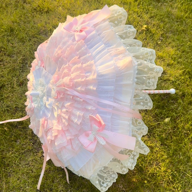Photography Umbrella - Ombrello a forma di farfalla rosa