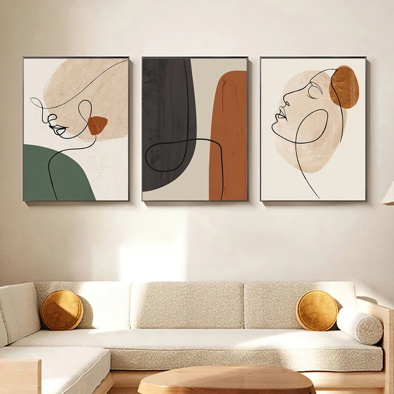Photography Geometry - Poster Geometrico Astratto, Dipinto su Tela