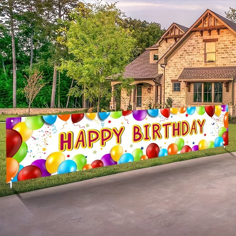 Photography Prompt - Striscione di Compleanno, Insegna 'Buon Compleanno',