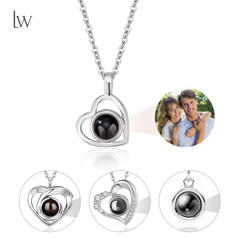 Photographic Memory - Collana con proiezione di immagini personalizzate