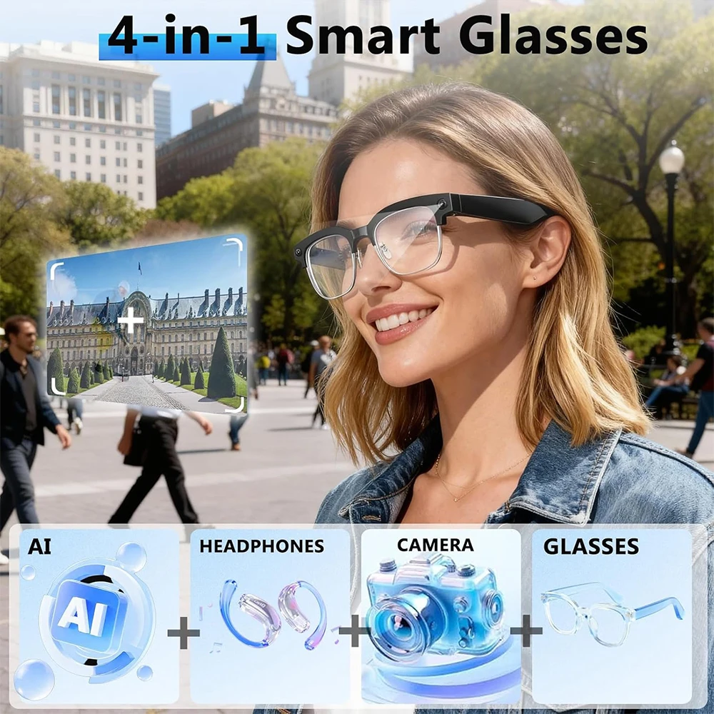 Occhiali Smart AI 4K con Fotoc - Photography Japanese recensione e prezzo