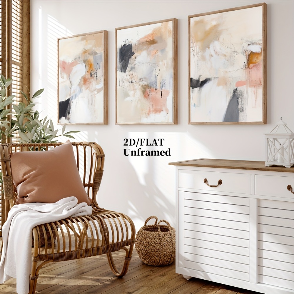 Set di 3 Quadri Senza Cornice, - Photography Geometry recensione e prezzo