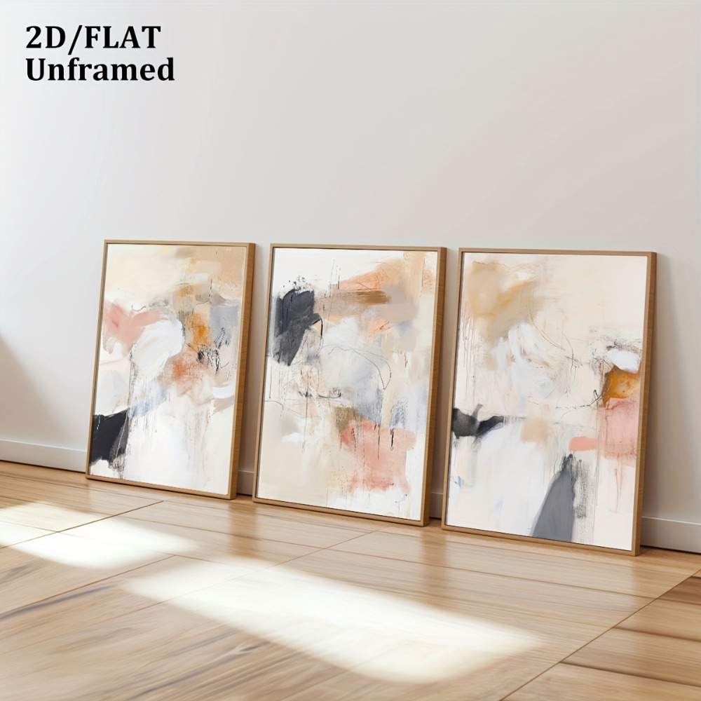 Set di 3 Quadri Senza Cornice, - Photography Geometry recensione e prezzo