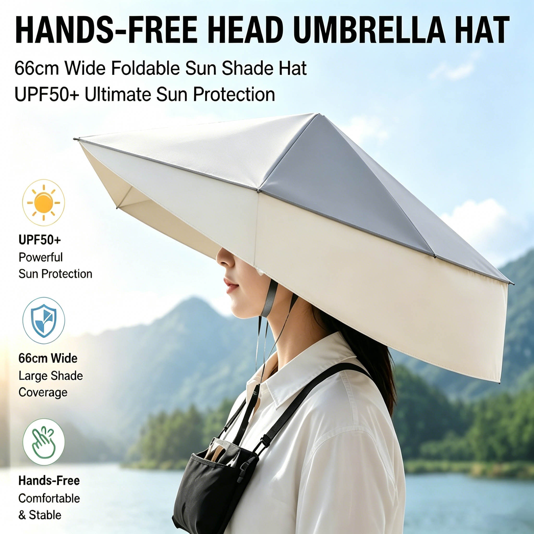 Cappello Ombrello Pieghevole U - Photography Umbrella recensione e prezzo
