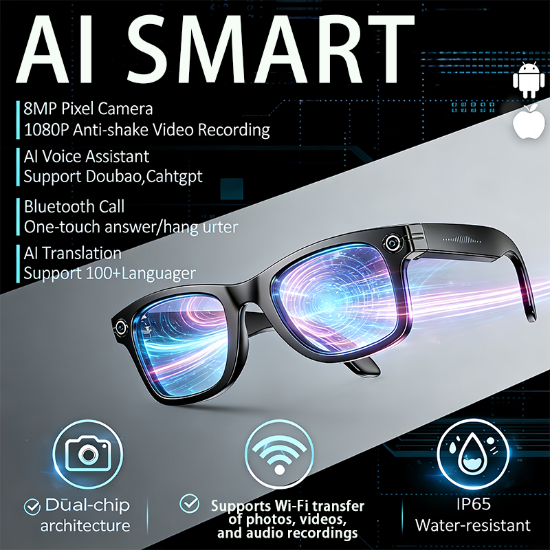 Occhiali Smart AI con Fotocame - Photography Japanese recensione e prezzo