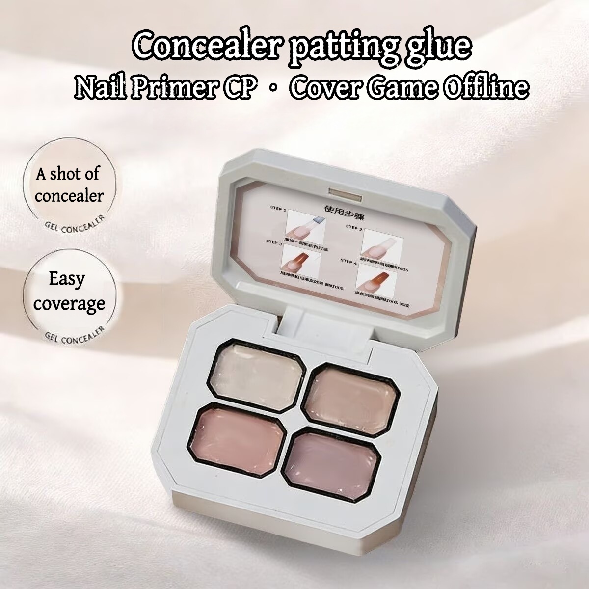 Gel per Unghie in 4 Colori, Po - Photography Design recensione e prezzo