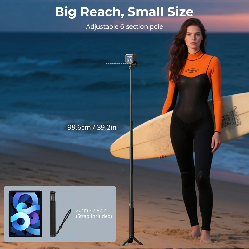 SmallRig Asta Selfie per Actio - Camera Wrist Strap recensione e prezzo