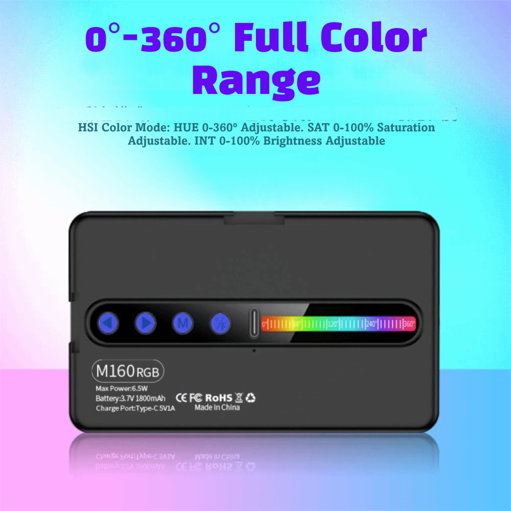Luce video LED RGB dimmerabile - Photography Videos Free recensione e prezzo